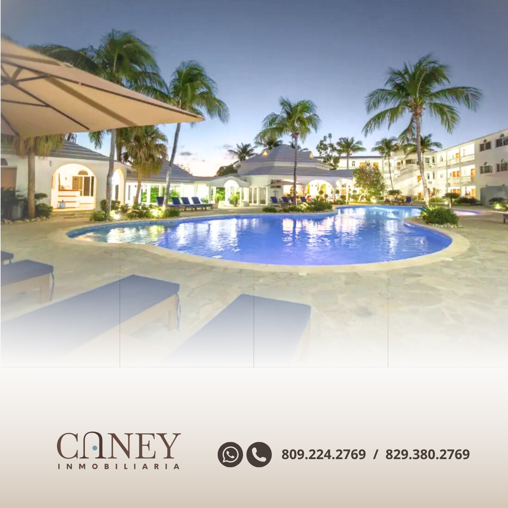Vista 2 de Apartamento en Cabarete con Vista al Mar