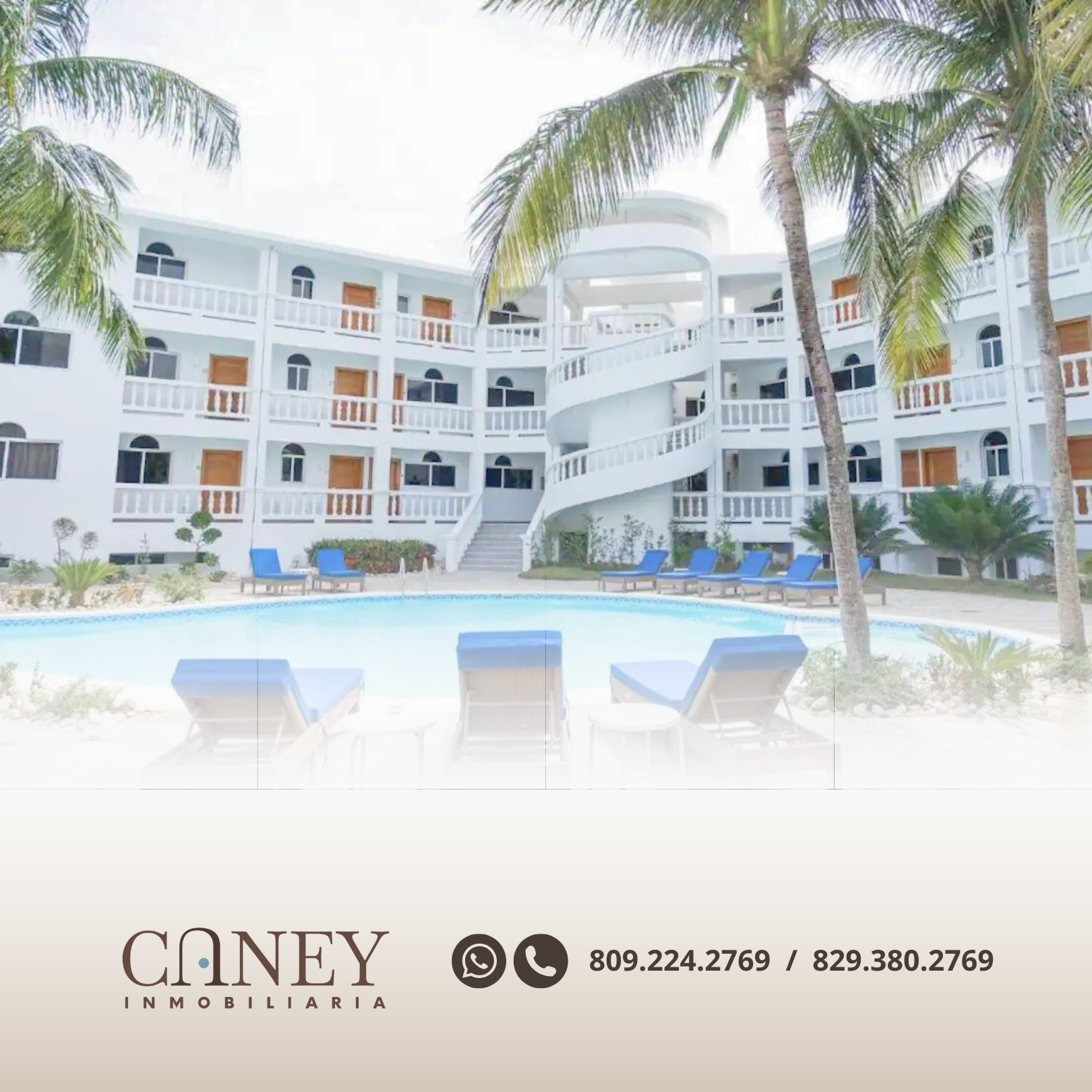 Vista 3 de Apartamento en Cabarete con Vista al Mar