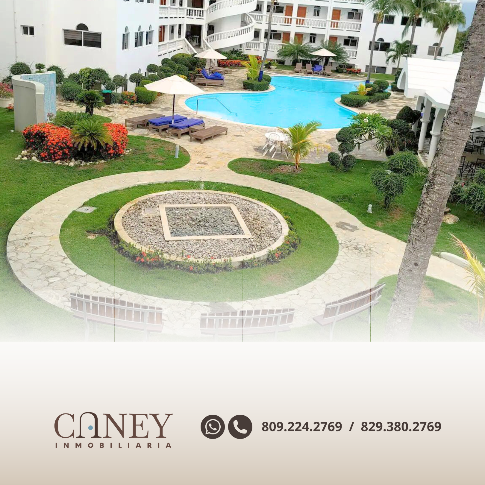 Vista 7 de Apartamento en Cabarete con Vista al Mar