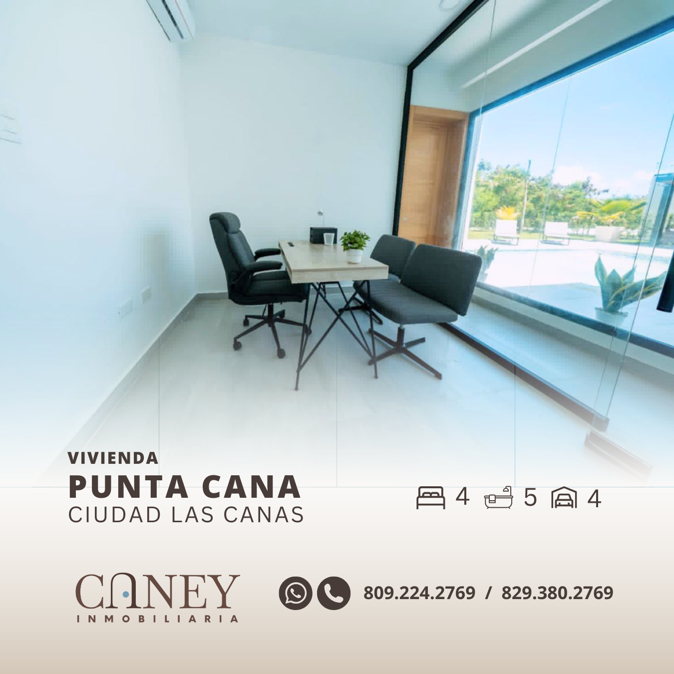 Vista 11 de Villa amueblada en Ciudad Las Canas, Cap Cana (Punta Cana)