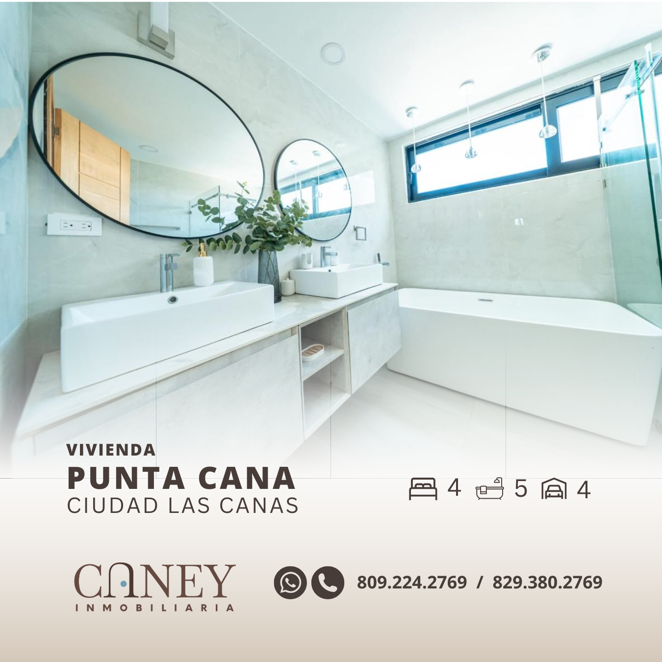 Vista 6 de Villa amueblada en Ciudad Las Canas, Cap Cana (Punta Cana)