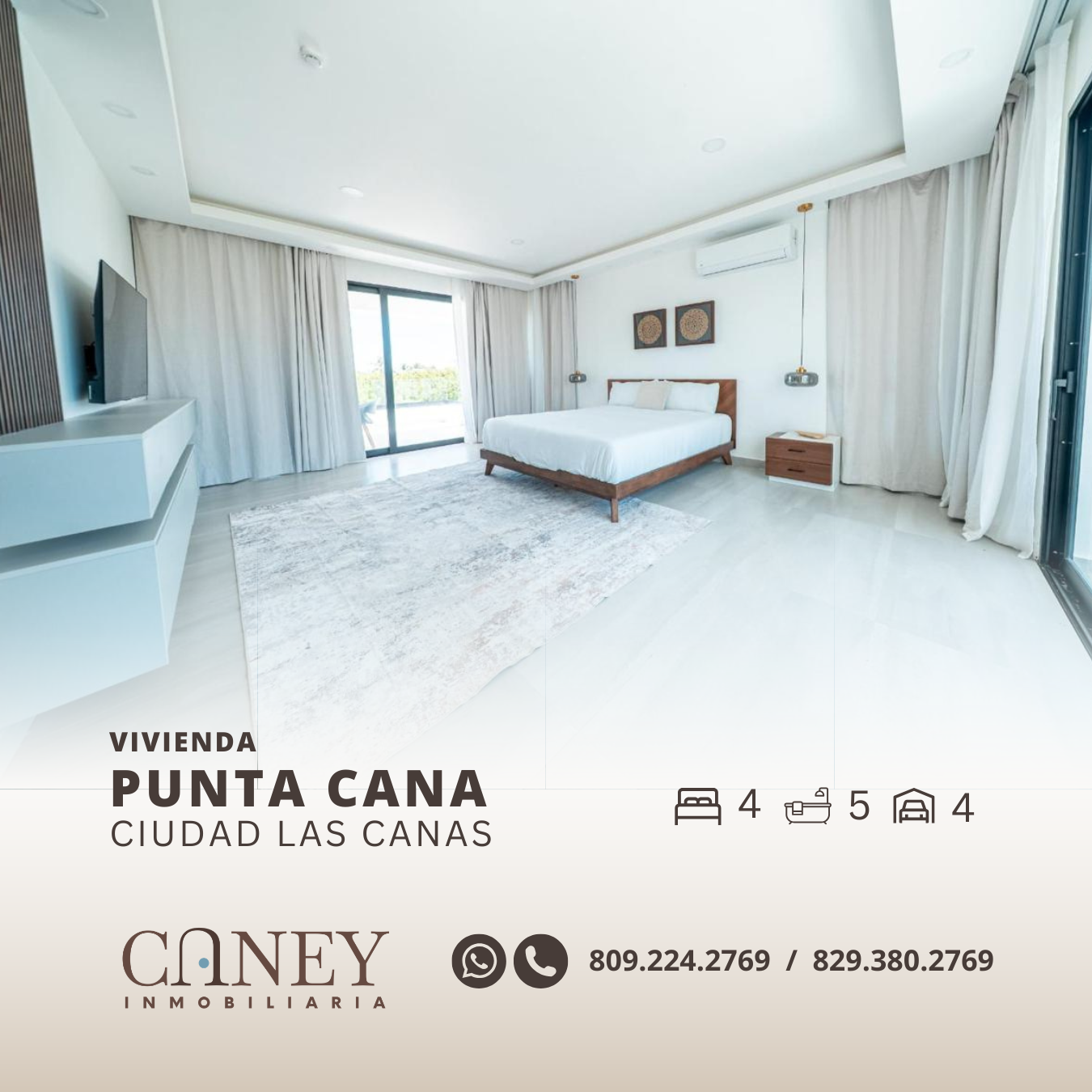 Vista 7 de Villa amueblada en Ciudad Las Canas, Cap Cana (Punta Cana)