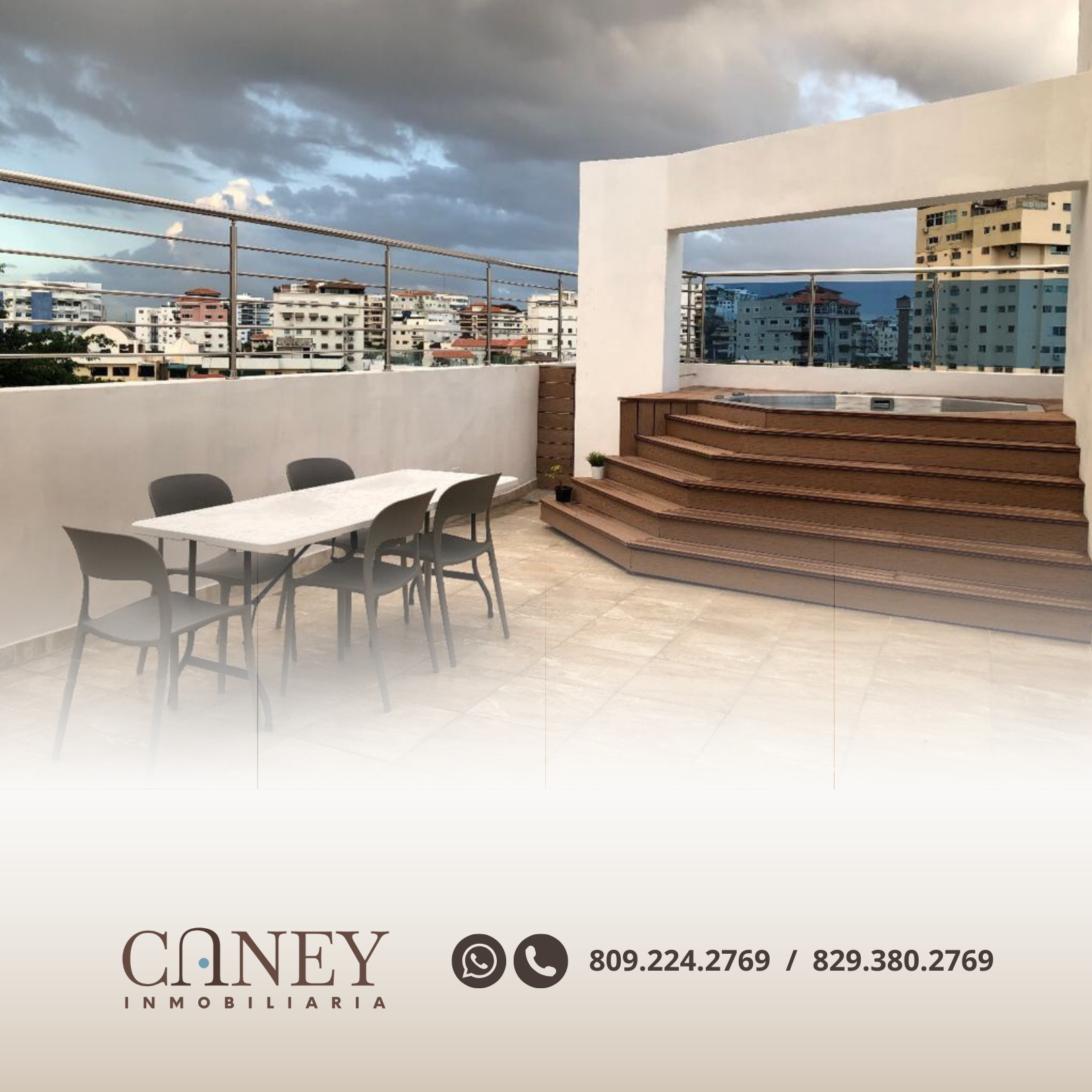 Vista 6 de Moderno apartamento en venta en Los Cacicazgos