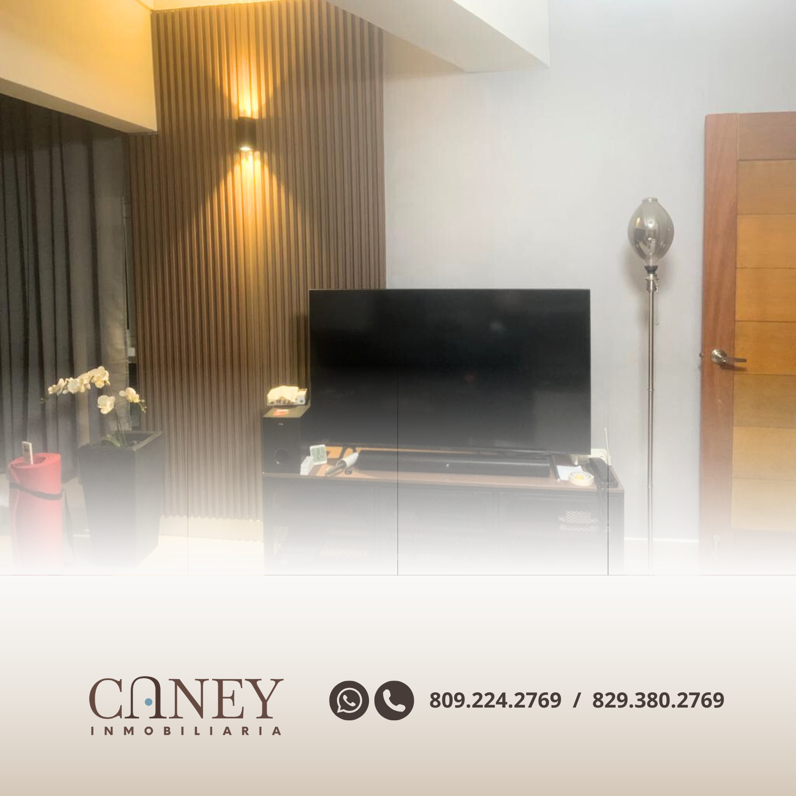 Vista 4 de Moderno apartamento en venta en Los Cacicazgos