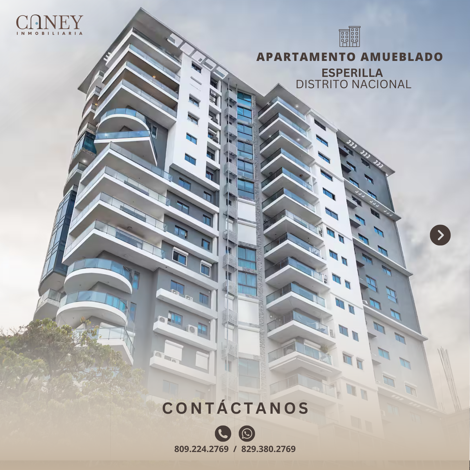 Vista 2 de Apartamento Amueblado en La Esperilla con Vista al Mar