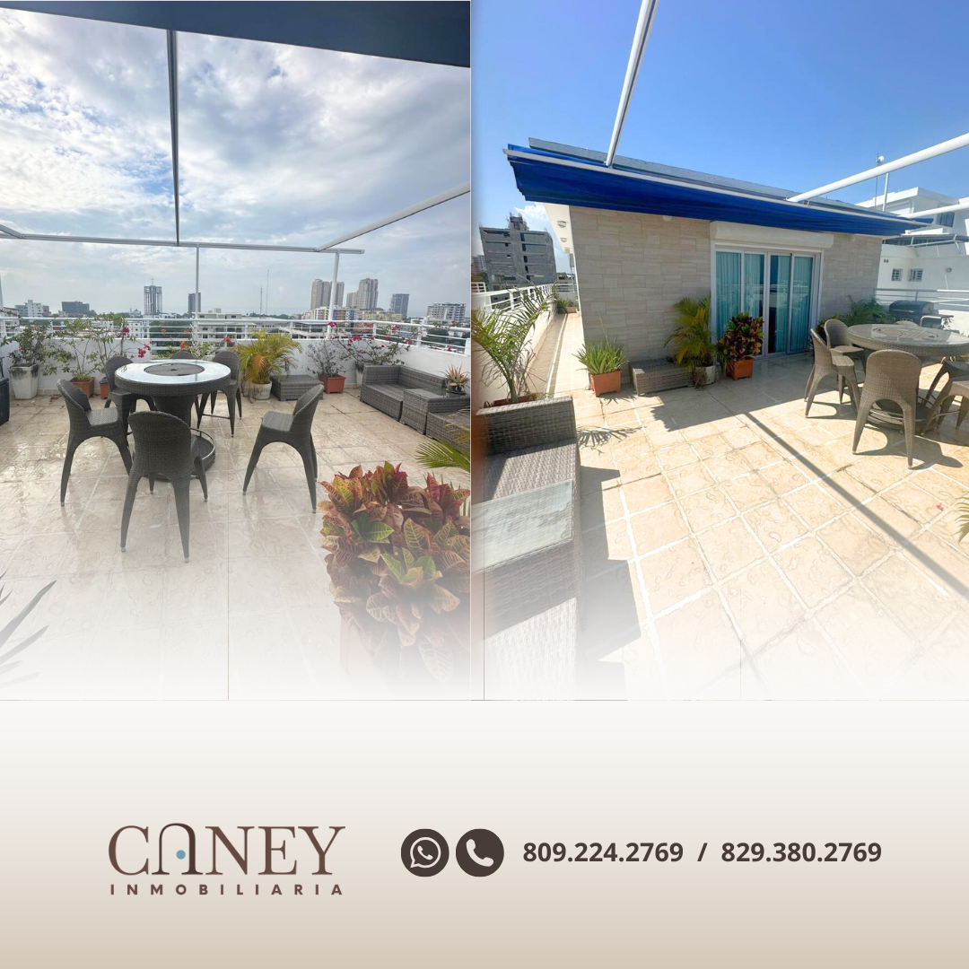 Vista 5 de Penthouse con Terraza y Vista en Gazcue