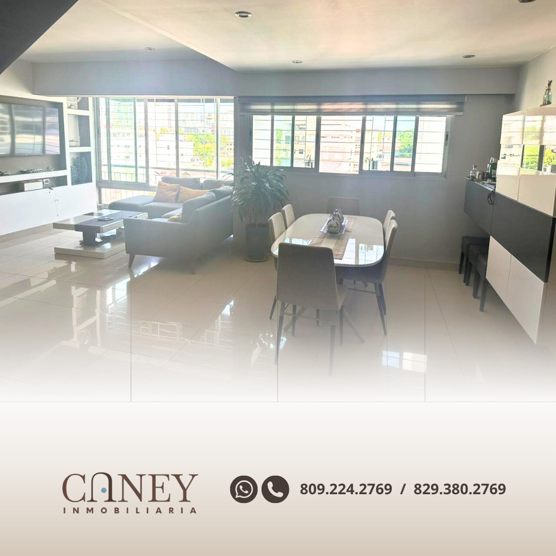 Vista 7 de Penthouse con Terraza y Vista en Gazcue