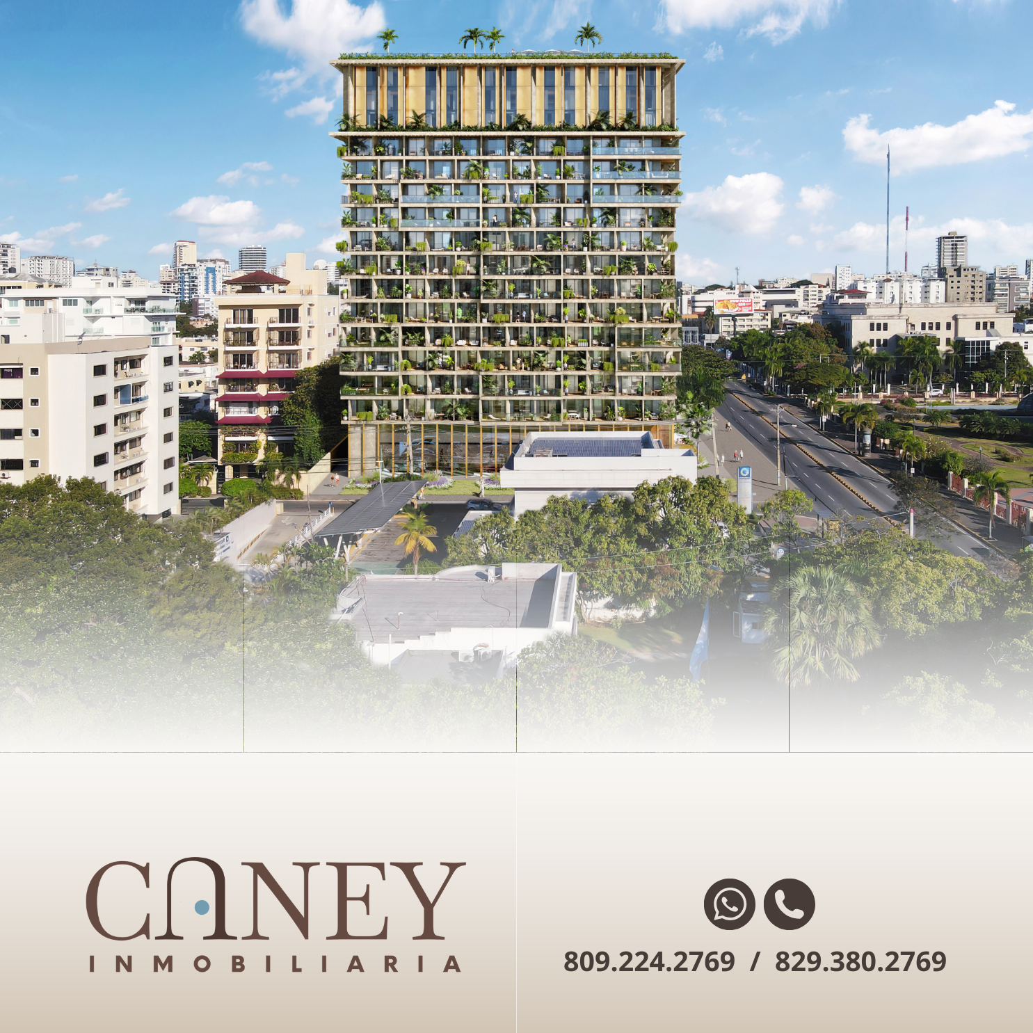 Vista 6 de Torre en Gazcue - Frente a Bellas Artes