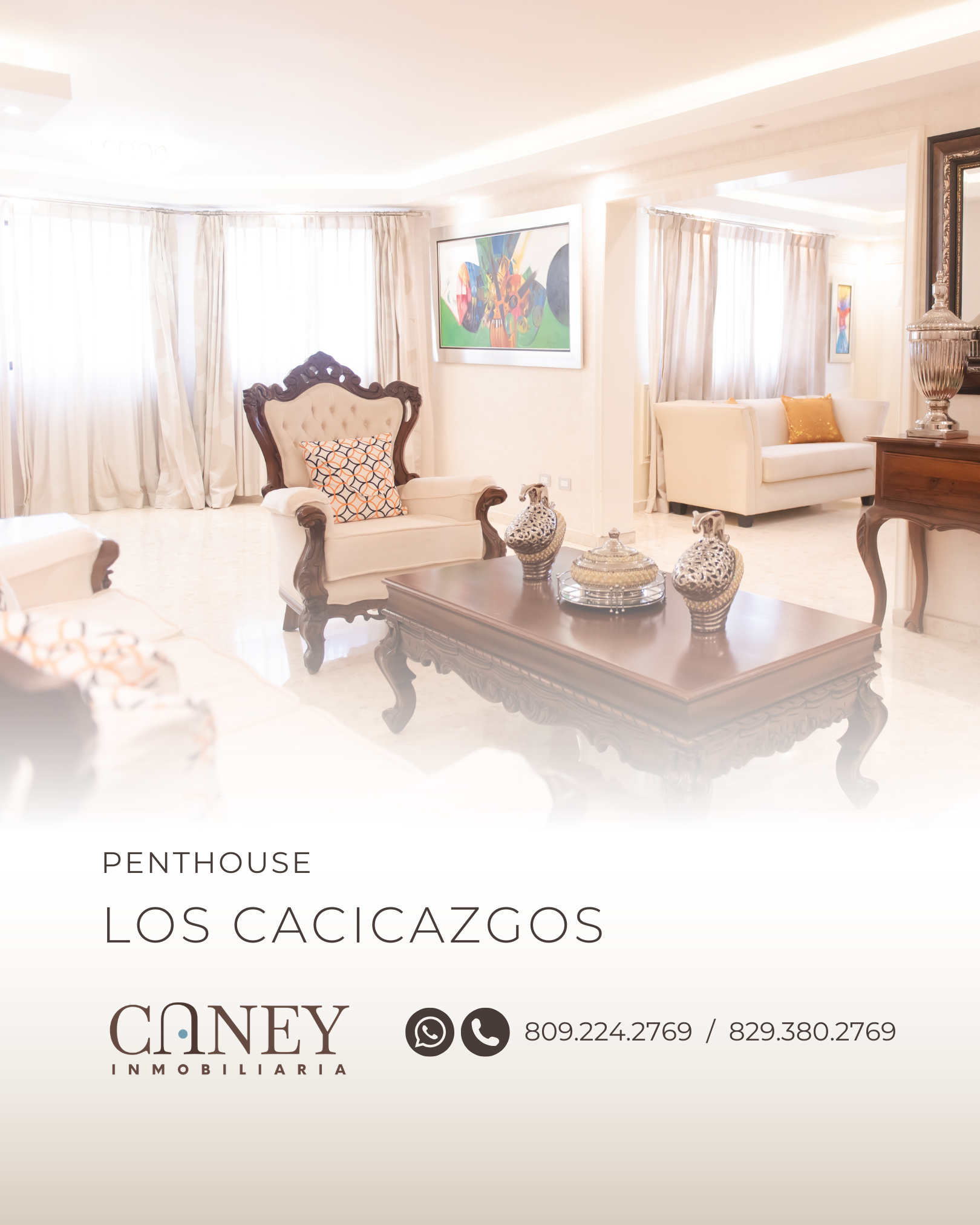 Vista 5 de Penthouse remodelado en venta en Los Cacicazgos