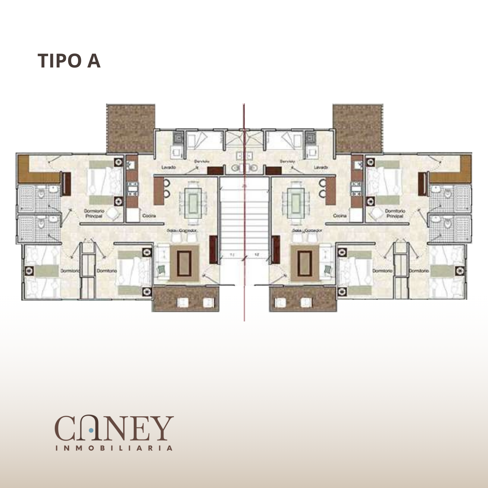 Vista 2 de Apartamento - CIUDAD MODELO (TIPO A)