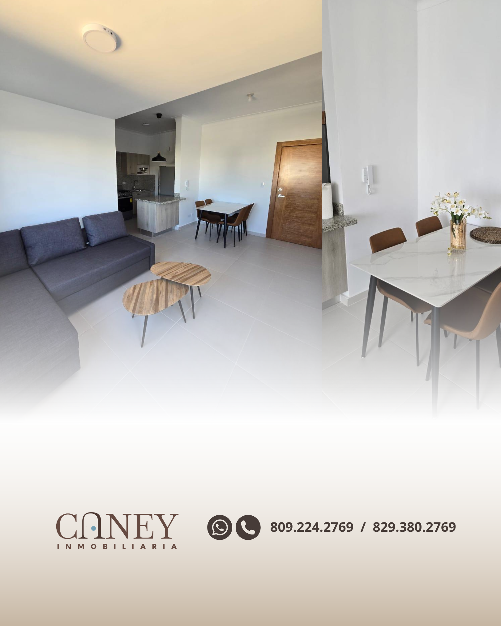 Vista 2 de Apartamento amueblado en alquiler en Zona Universitaria