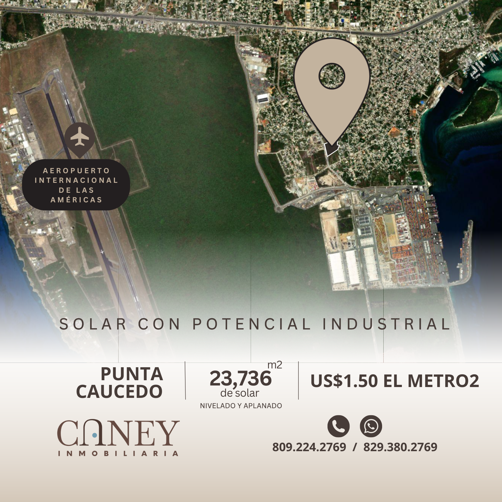 Vista 2 de Solar con potencial industrial - Punta Caucedo 2